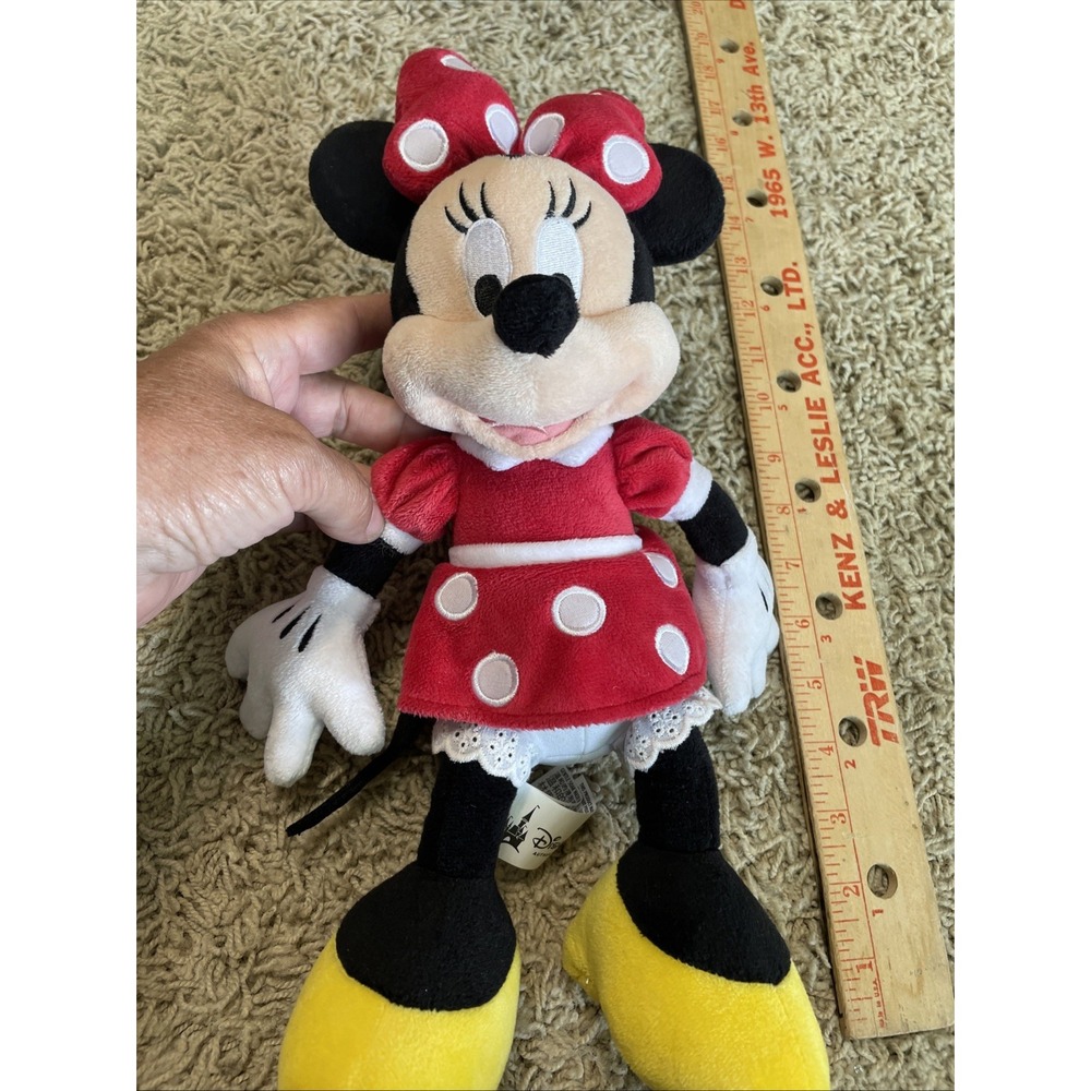 Minnie‎ Mouse Plush Disney Parks 14 Inch